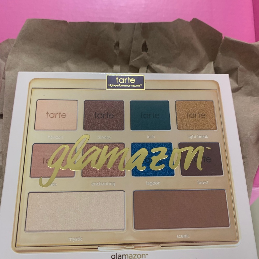 Tarte Gold and Blue Eyeshadow Palette Glam Collection